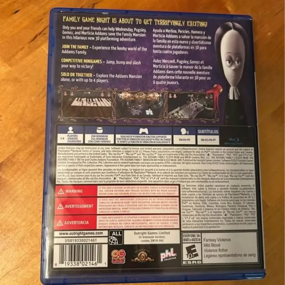 The Addams Family: Mansion Mayhem - PlayStation 4